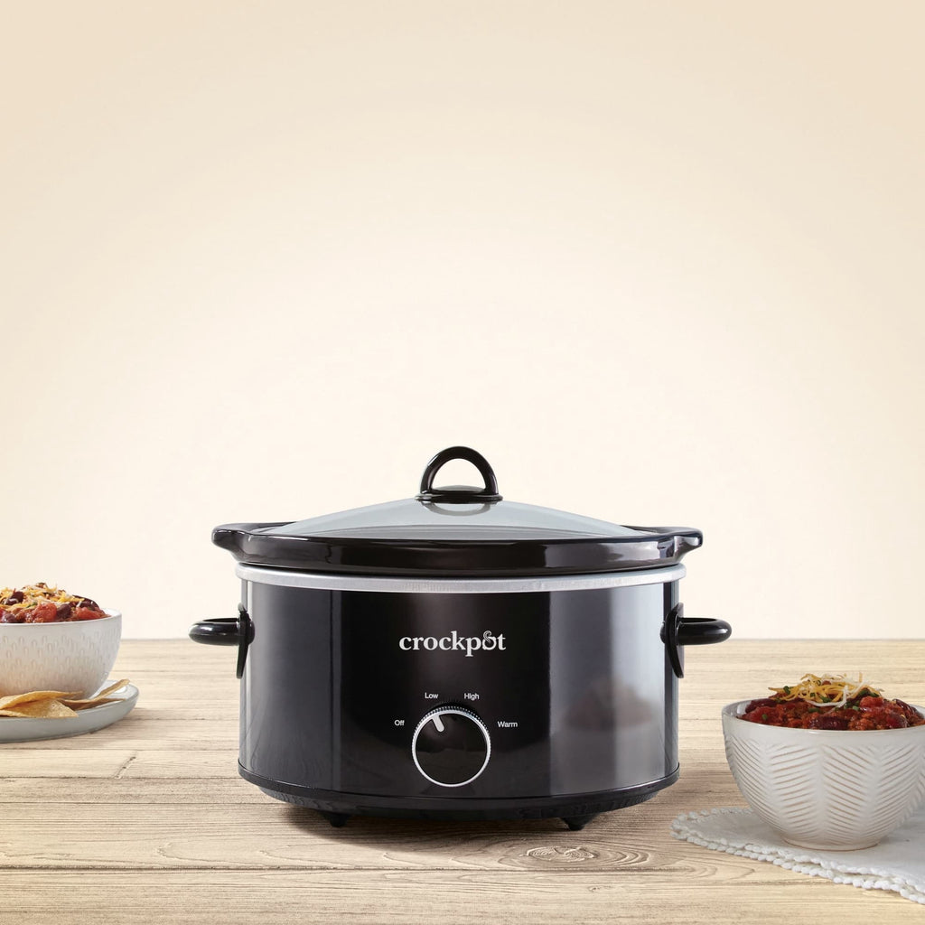 Crockpot 4-Quart Classic Slow Cooker, Black - Image 3