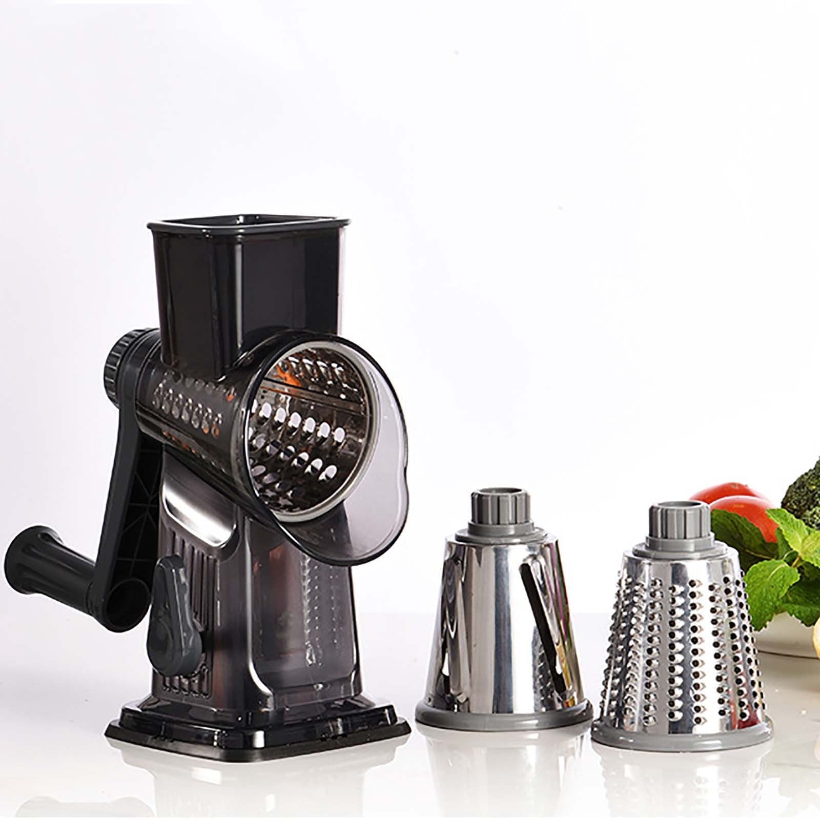 Vegetable Cutter Manual Rotary Grater Slicer with Hand Crank, Multifunction Kitchen Cutter for Cheese Potato Carrot, ... - Image 5