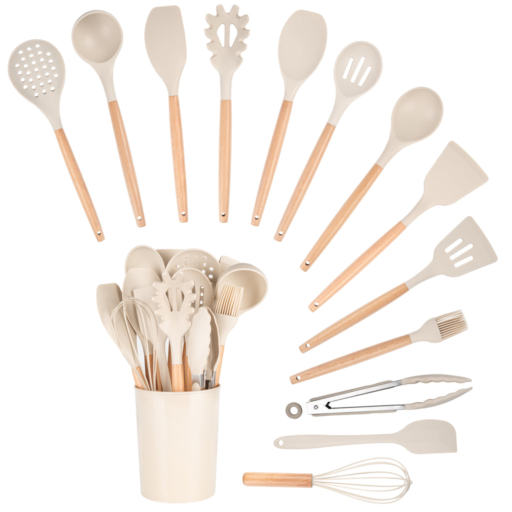 14pcs Cooking Utensil Set with Caddy - Image 5