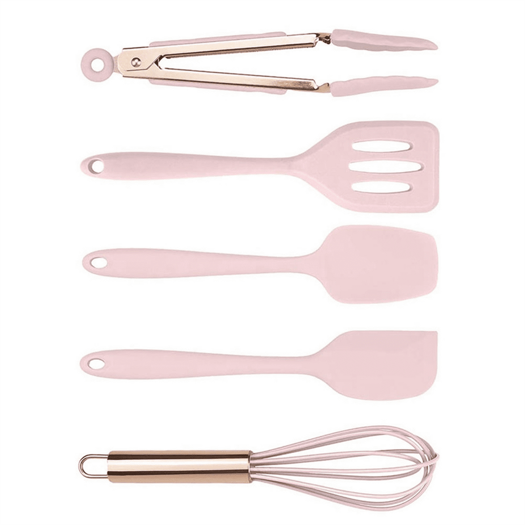 Silicone Cooking Utensils Kitchen Utensil Set for Nonstick Cookware - Image 2