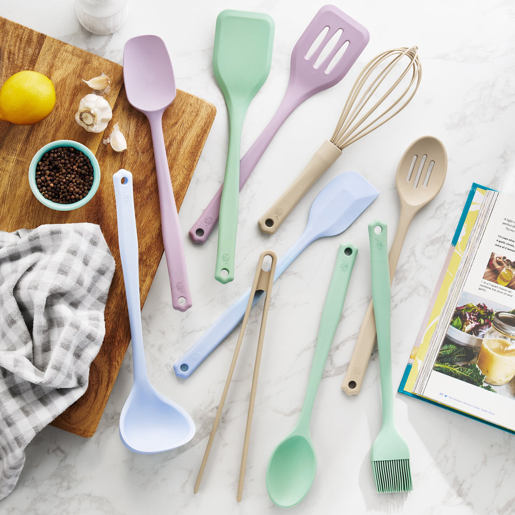 The Pioneer Woman 10-Piece Silicone Cooking Utensils Set, Multicolor - Image 3