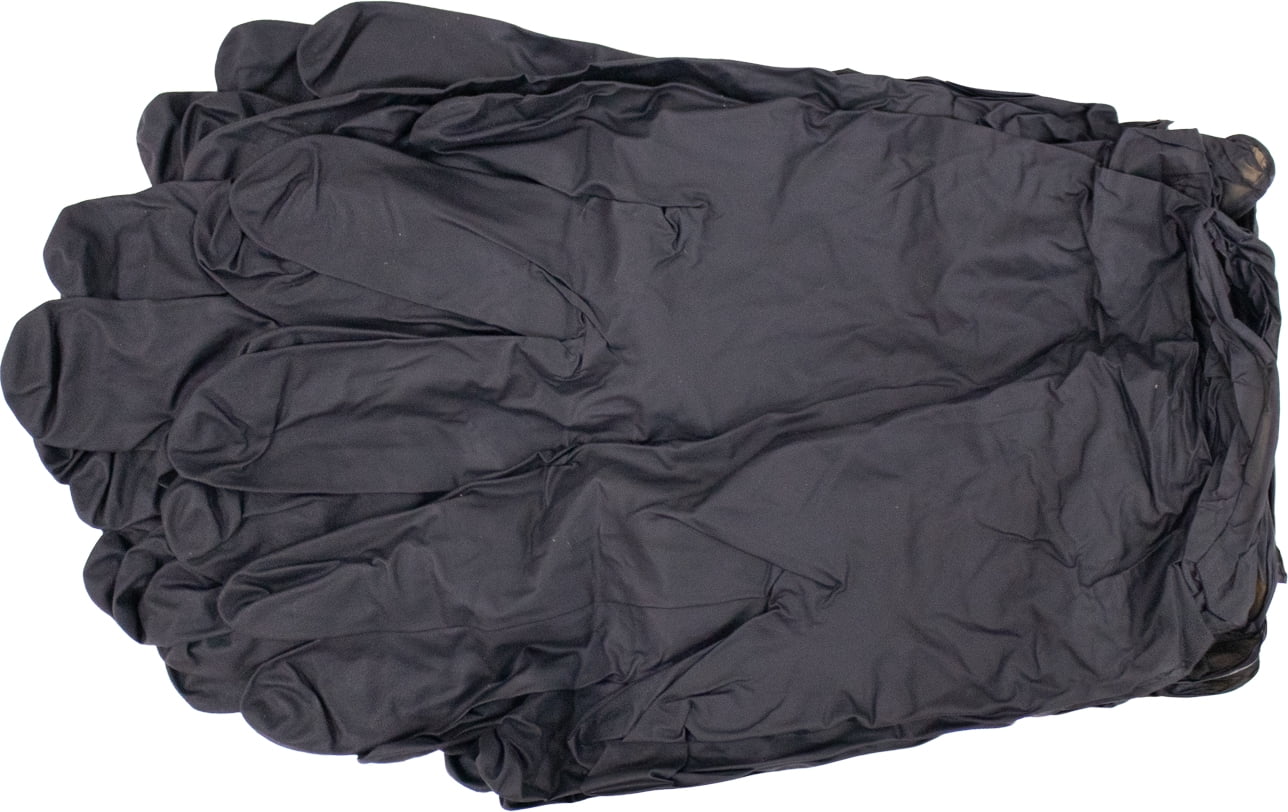 EG Disposable Nitrile BBQ Gloves for cooking, grilling and kitchen use , Black Color, One Size Fits Most. - Image 3
