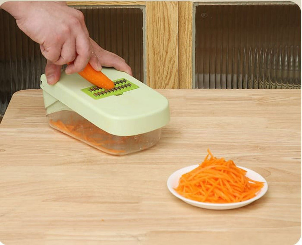 Multifunction Vegetable Chopper and Shredder, Potato Cutter Dicer Slicer Grater Kitchen Tool for Home Cooking, Food P... - Image 5
