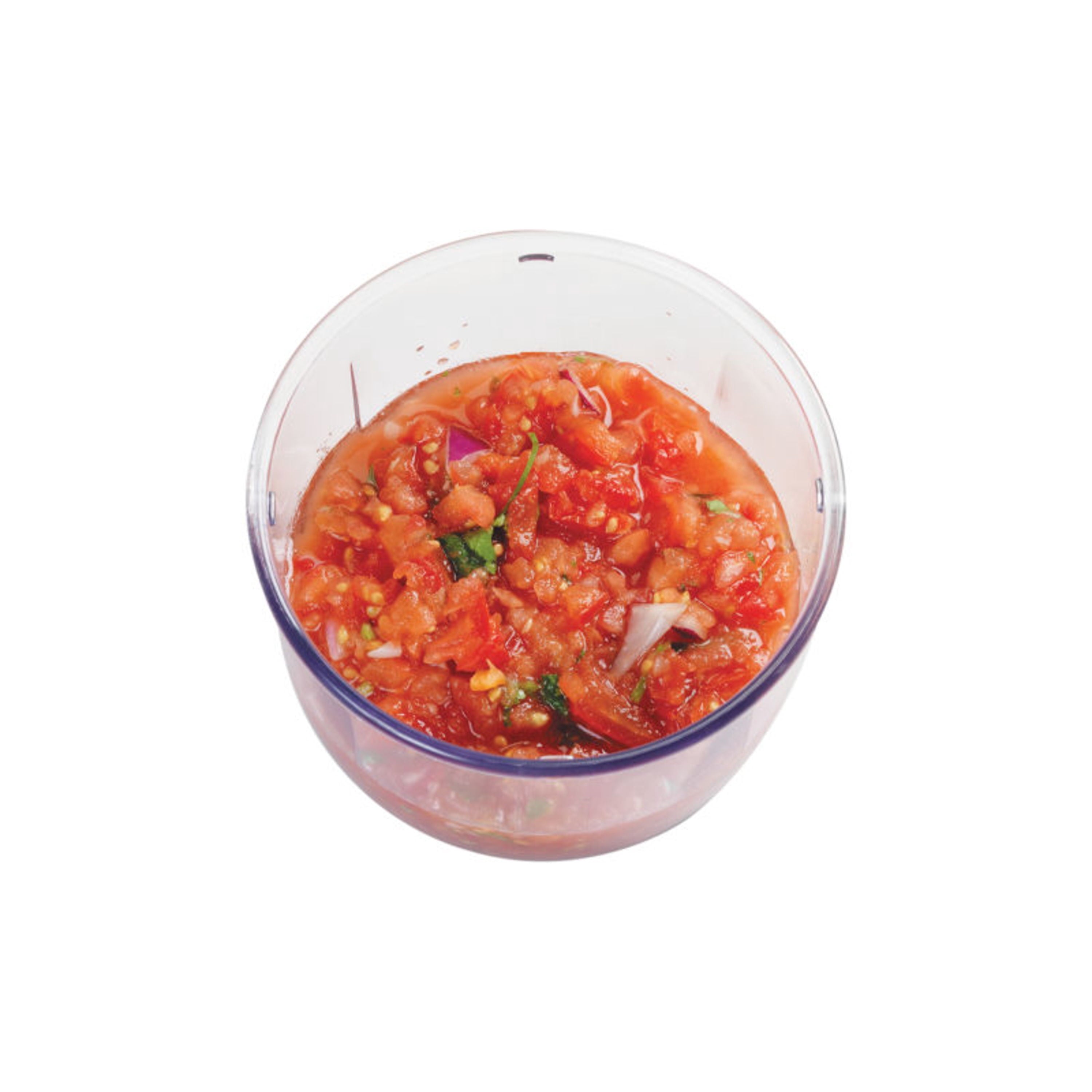 Chef'n VeggiChop Hand-Powered Food Chopper, Arugula - Image 6