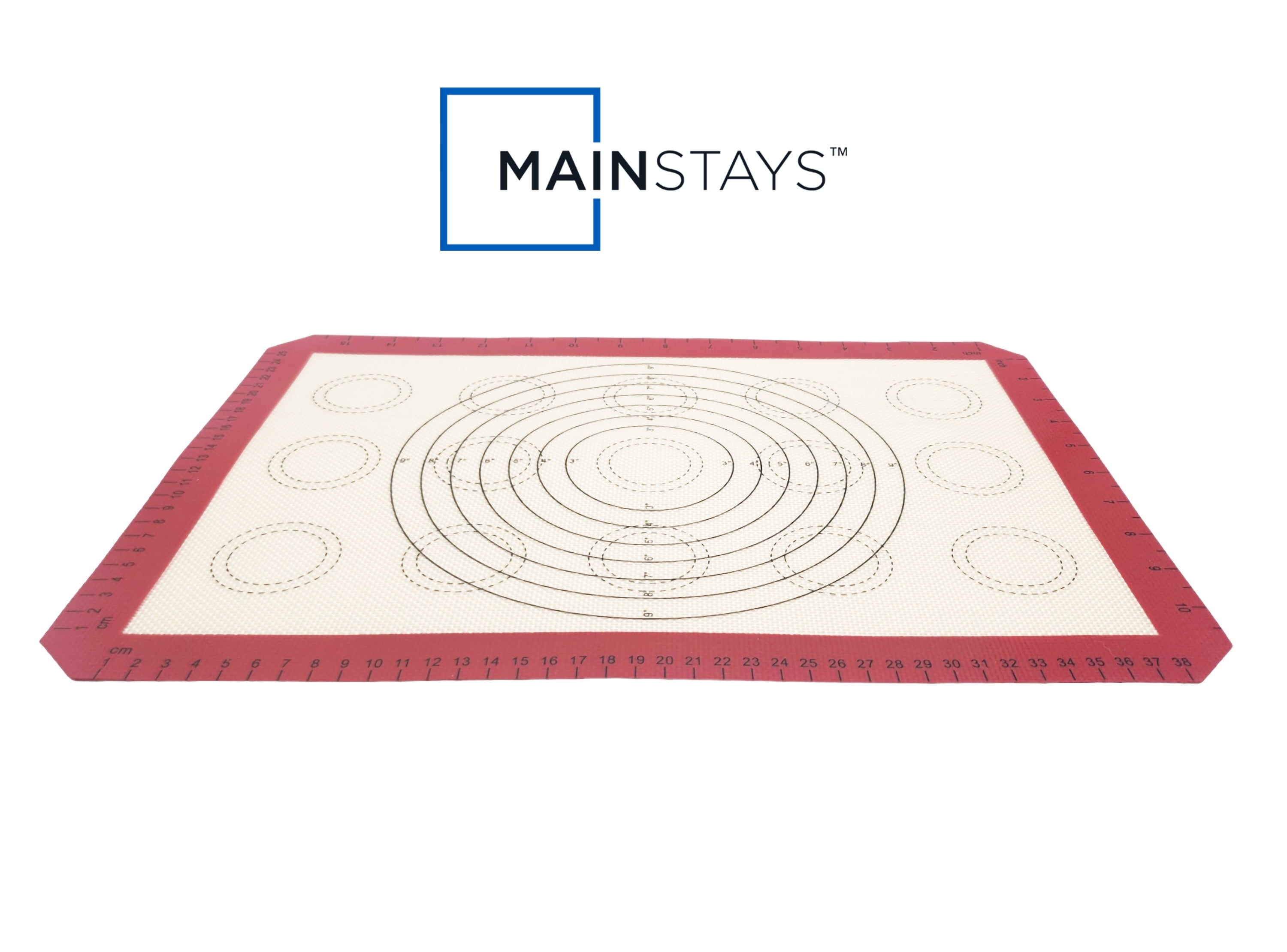 Mainstays Reusable Silicone Baking Mat - Measures 16.5" x 11.6" - Image 5