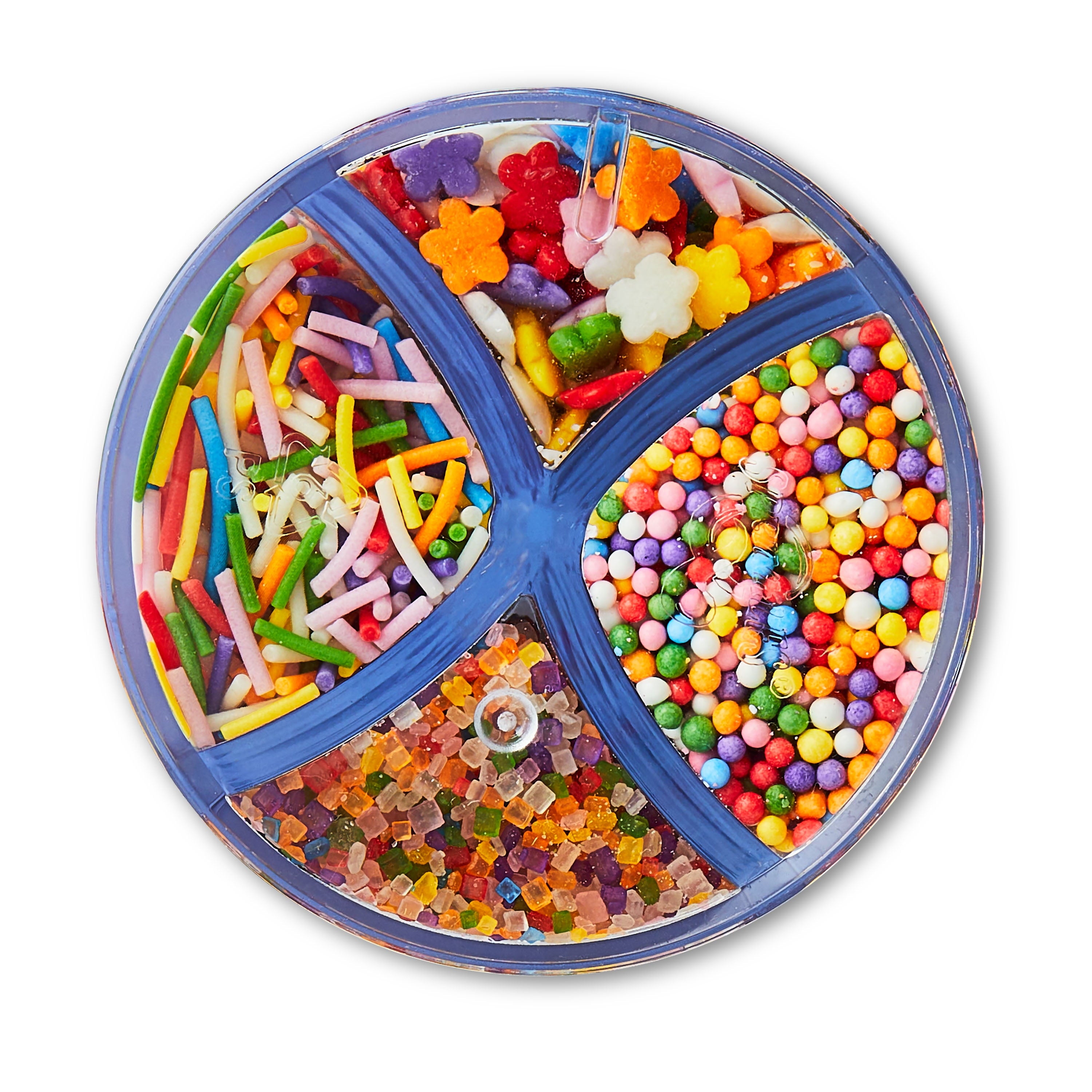 4-Cell Rainbow Multicolor Sprinkles, 3.9 oz - Image 3