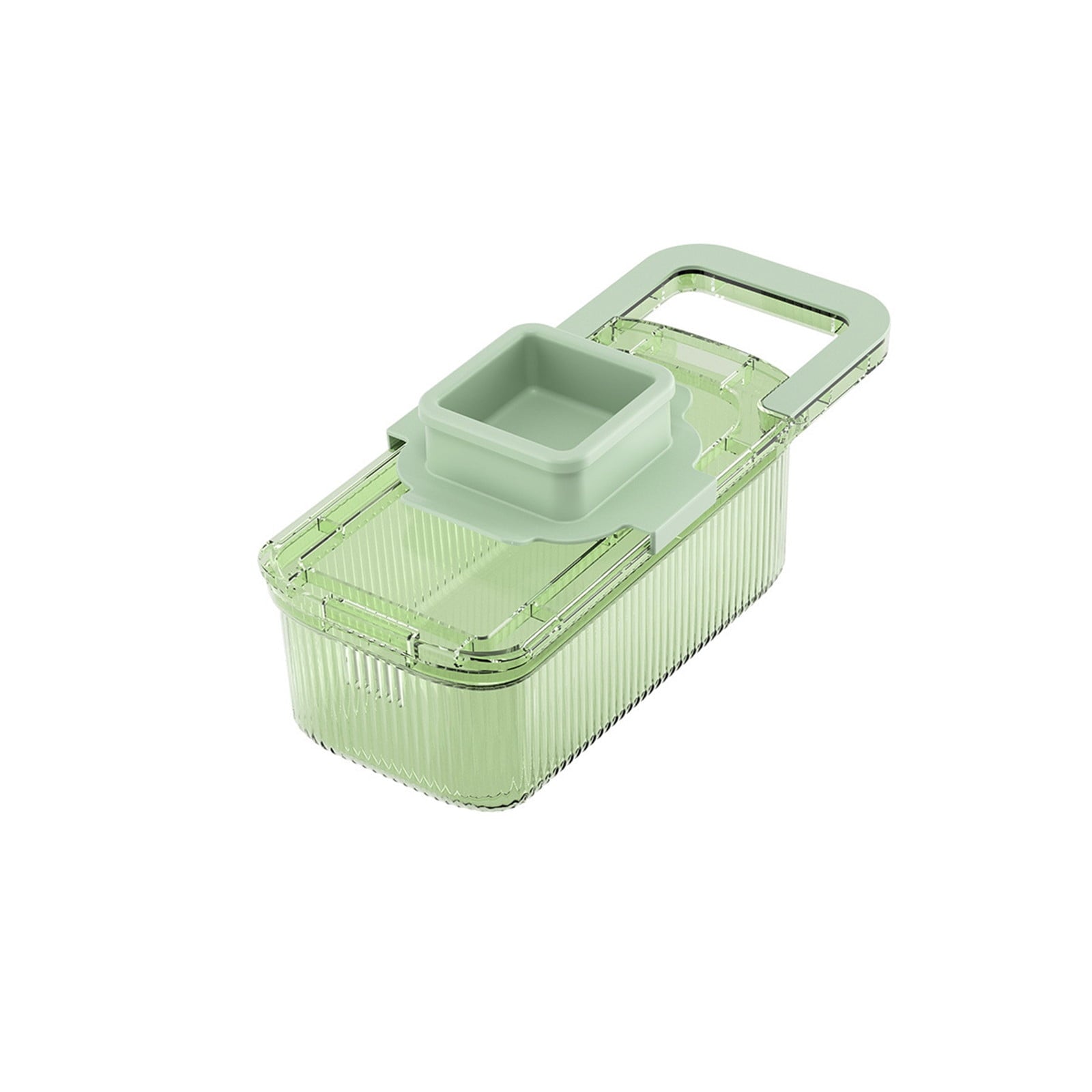 Gifts Kitchen Chopper Multifunctional Grater Round Food Chopper with Container Six Cutting Tools Vegetable Fruit Garl... - Image 2