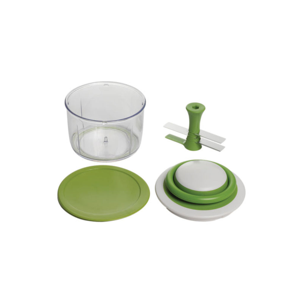 Chef'n VeggiChop Hand-Powered Food Chopper, Arugula - Image 2