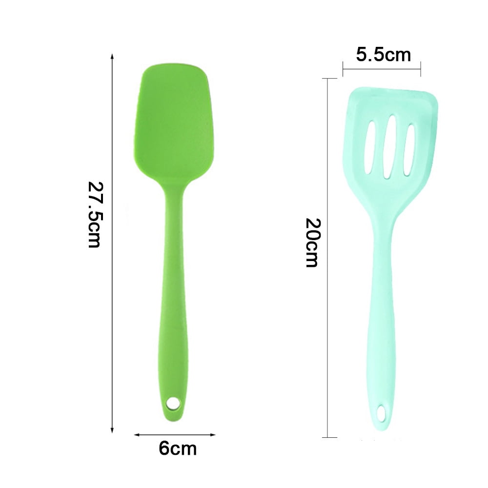 2 Silicone Cooking Utensils, Non-Stick and Heat Resistant Kitchen Tools, Useful Cooking Gadgets - Image 2