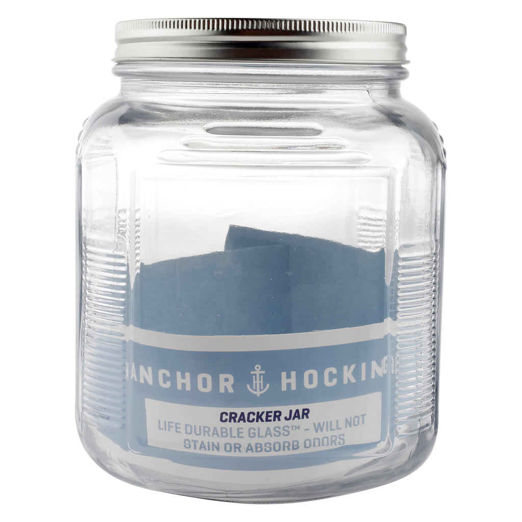 Glass Cracker Jar with Lid, 2 Quart, Best Used for Kitchen Organization and Accessibility - Image 6