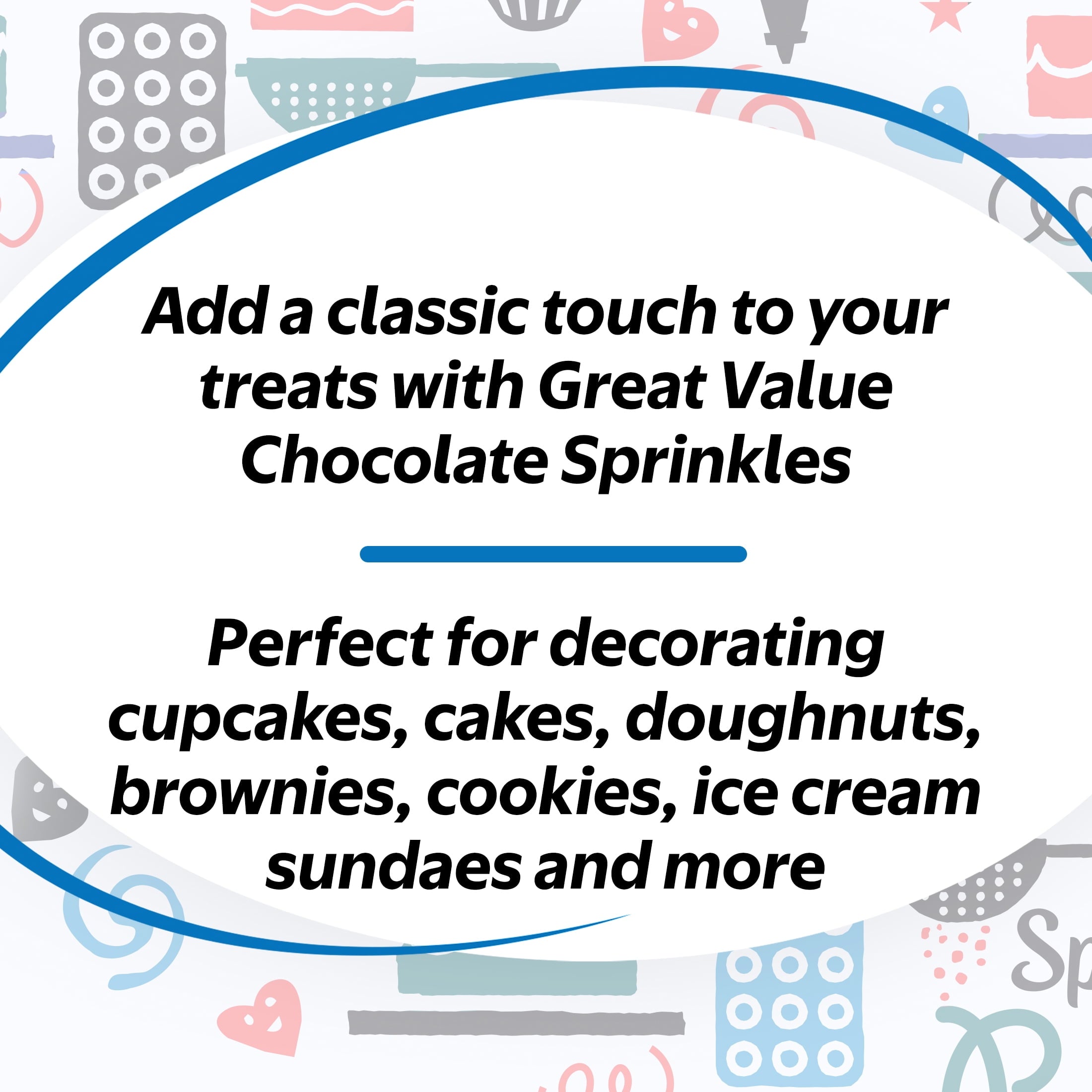 Chocolate Decorating Sprinkles, 2.7 oz - Image 4