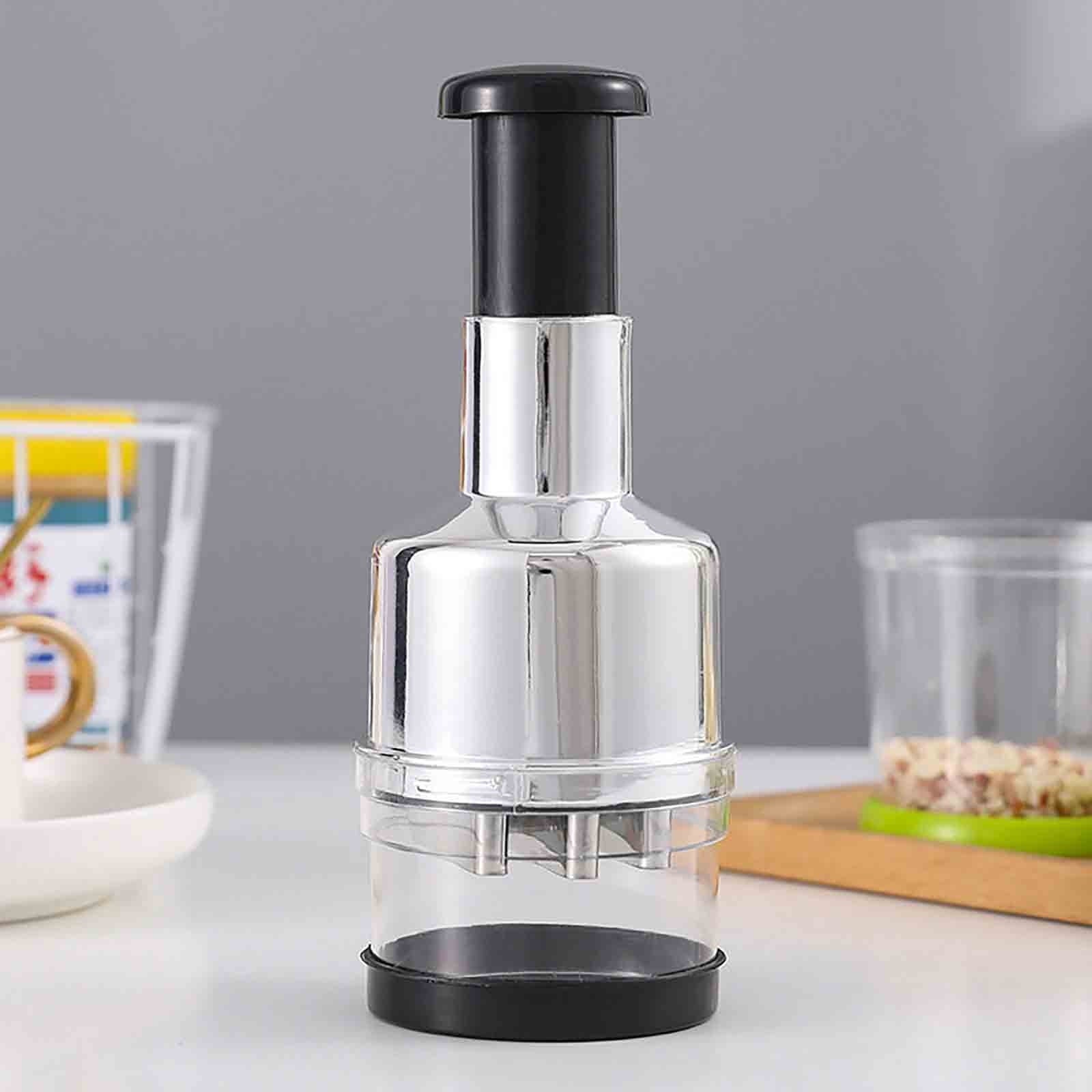 Djiypn **Multifunctional Stainless Steel Garlic and Ginger Chopper – High Efficiency Kitchen Tool for Quick Ingredient Prep, Perfect for Hom - Image 5