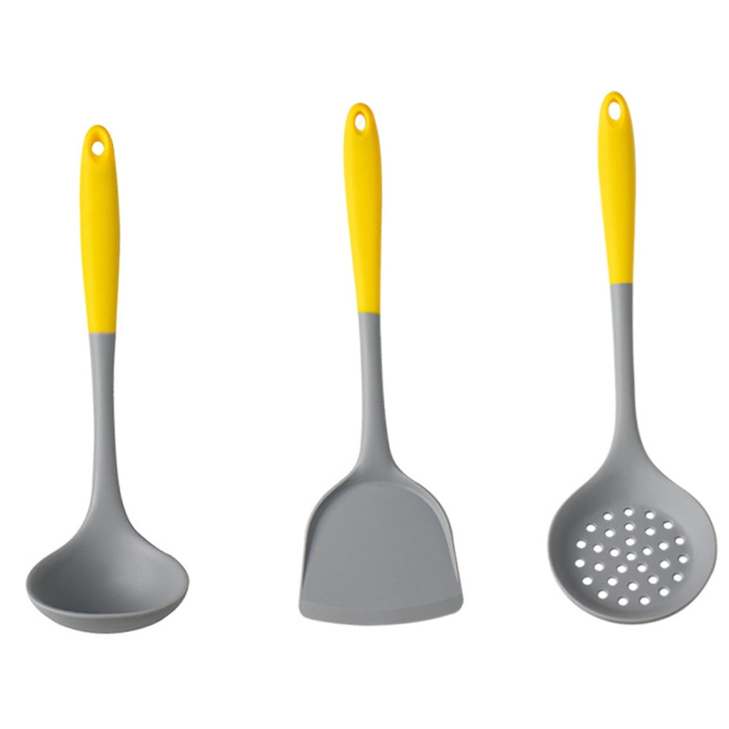 Silicone Kitchen Tools Set Non- Cooking Utensils Assorted Colors and 1 Set - Image 4