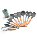 31 Piece of Silicone Utensil Set For Cooking W/ Holder High Quality Home Kitchen Cook Tool Heat Resistance Dishwasher...