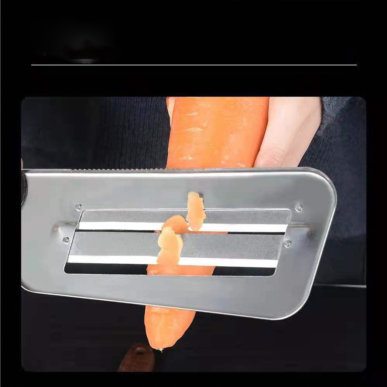 Cabbage Shredder Vegetable Cutter with Dual Blades, Manual Lettuce Slicer for Coleslaw Sauerkraut, Kitchen Tool for S... - Image 5