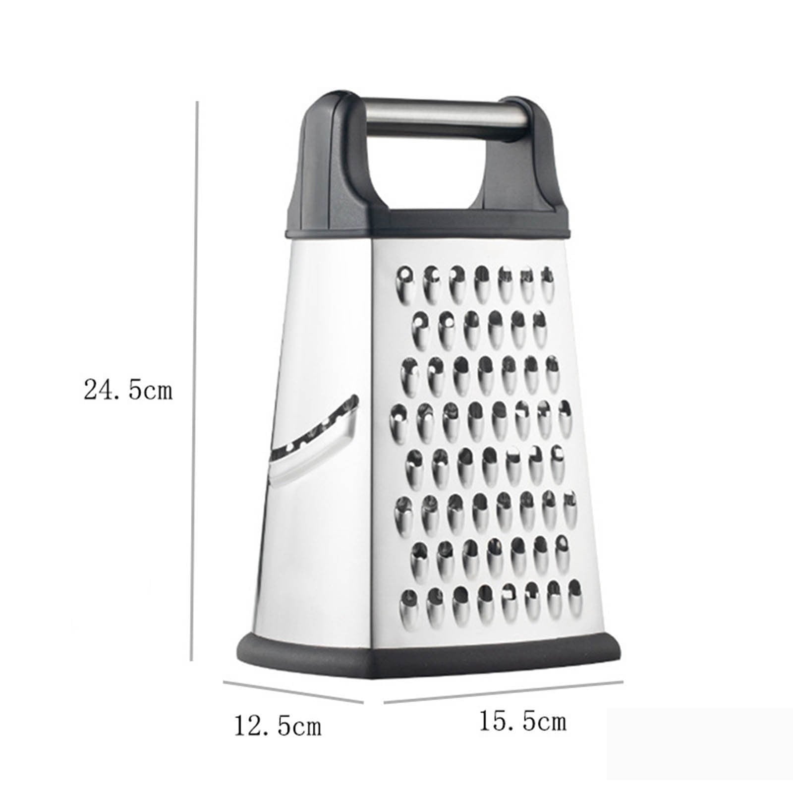 Multi-Function Kitchen Grater | Vegetable Slicer, Cheese Shredder & Melon Planer | 4-in-1 Food Chopper with Safety Gu... - Image 4