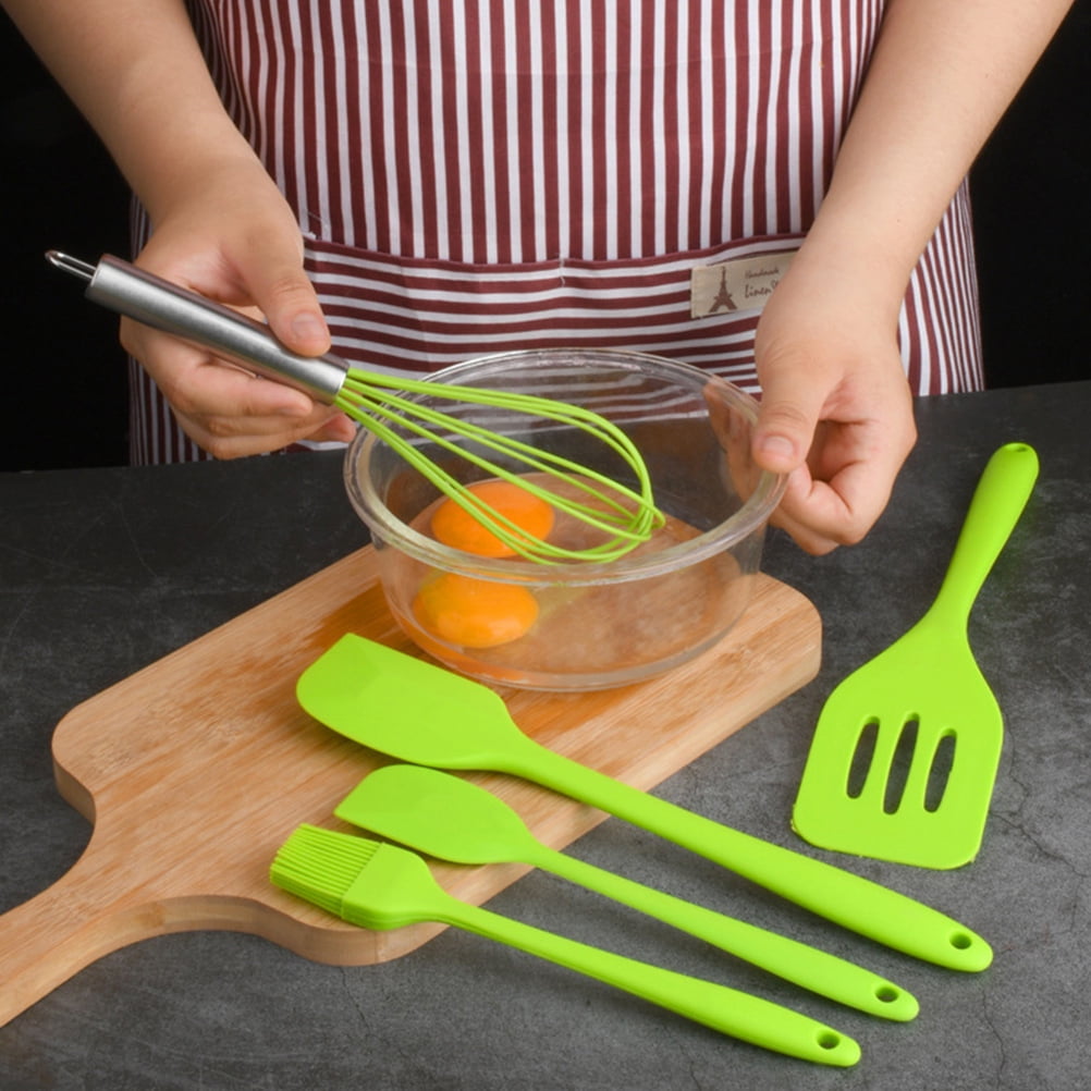 cooking utensils set Silicone Whisking Tools for Kitchenware in Hotel Use 5pcs - Image 5