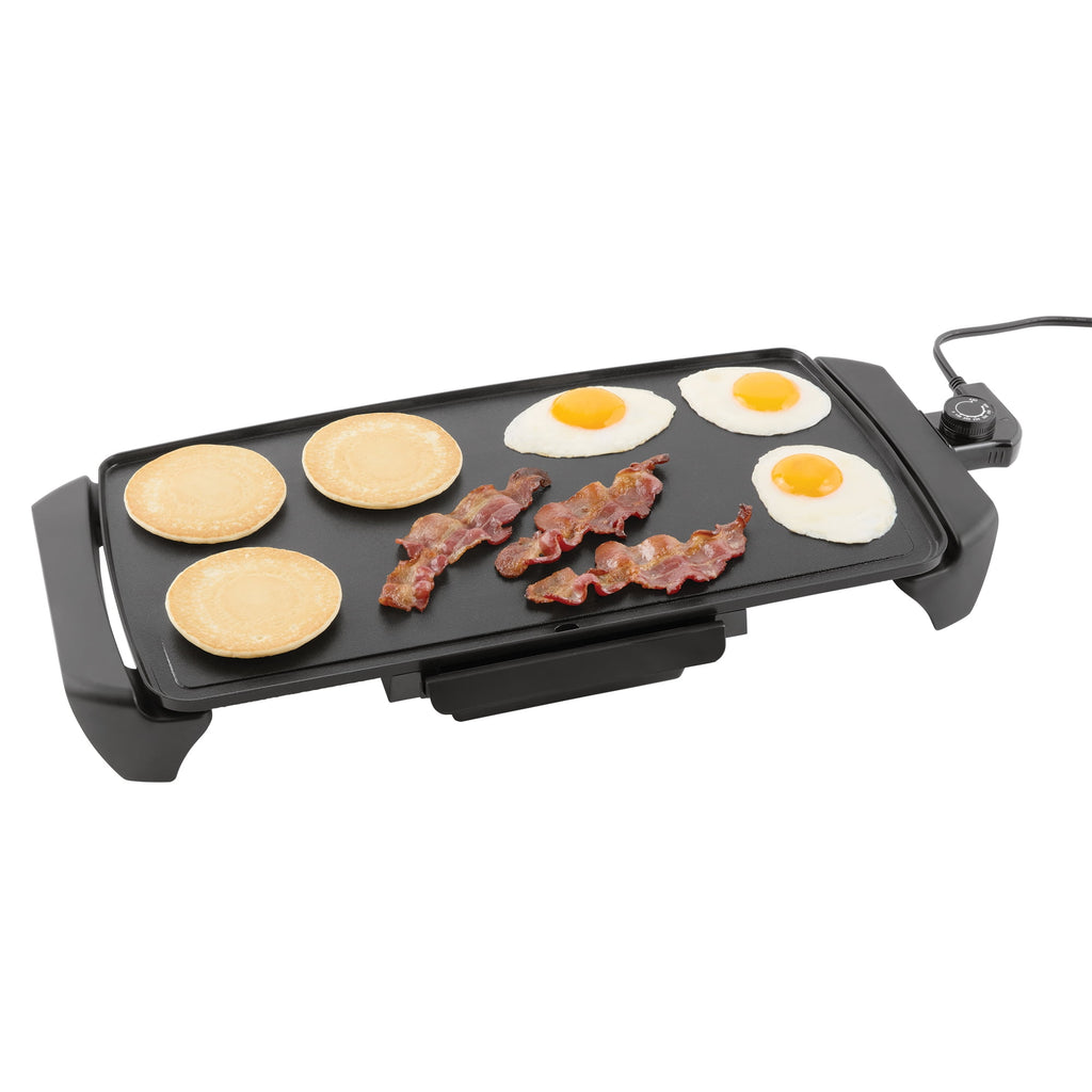 20 Electric Griddle - Non-Stick, Temperature Control,1500 W,Ceramic Coating - Image 4