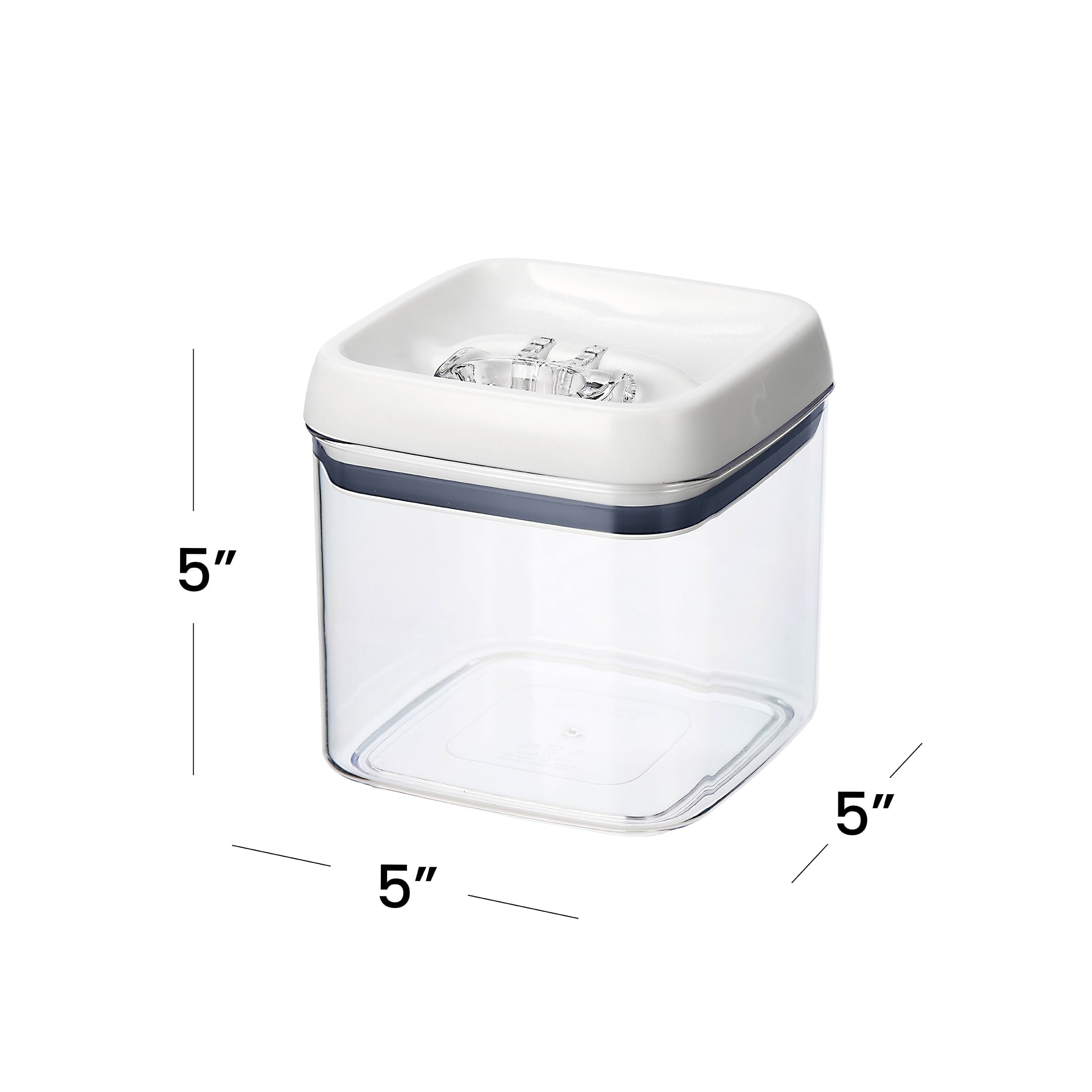 Canister - 4.5 Cup Square Food Storage Container, Designed to Help with Pantry Organization and Food Storage - Image 4