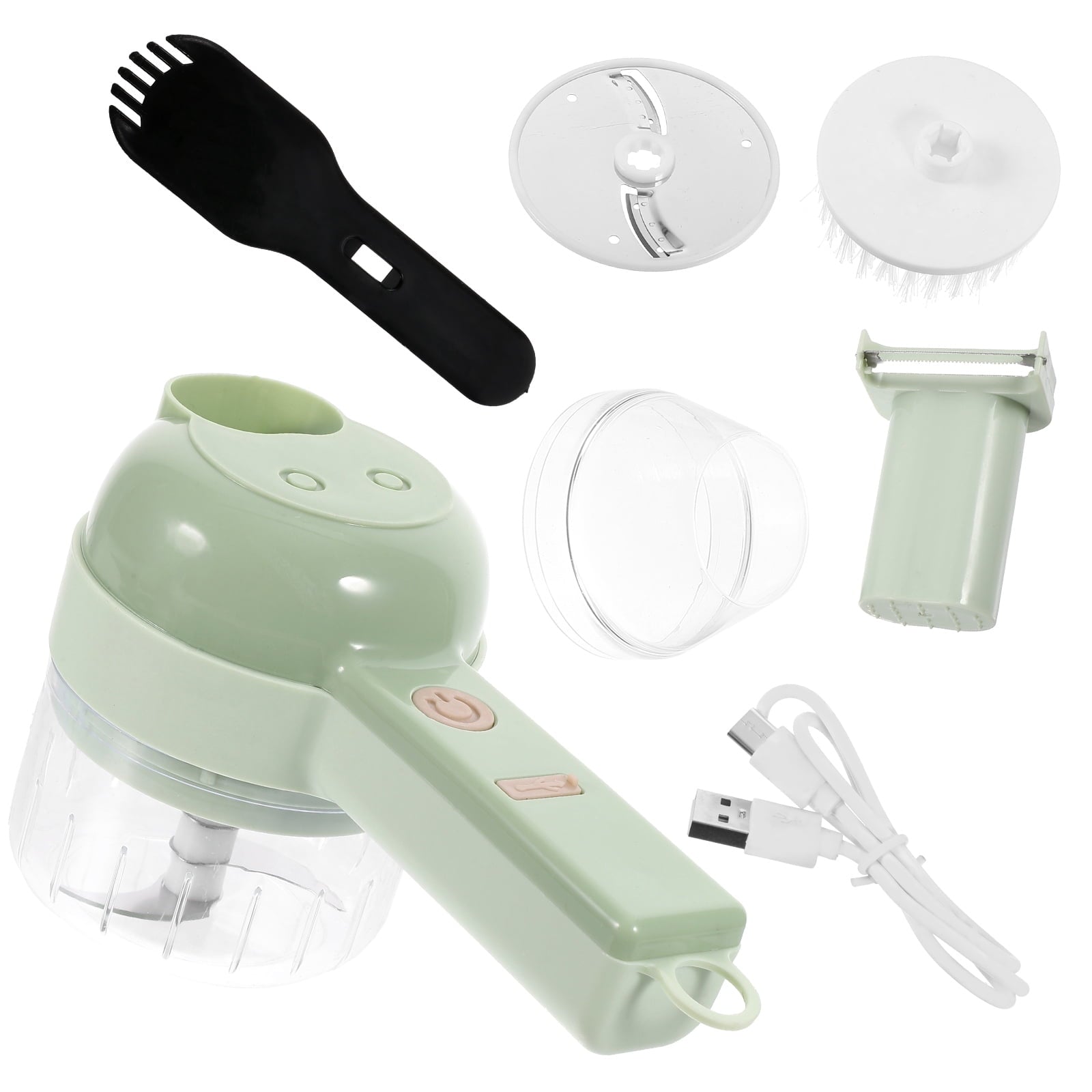 Garlic Chopper and Vegetable Slicer Set - Kitchen Food Prep Tool for Home Cooking and Preparation - Image 4
