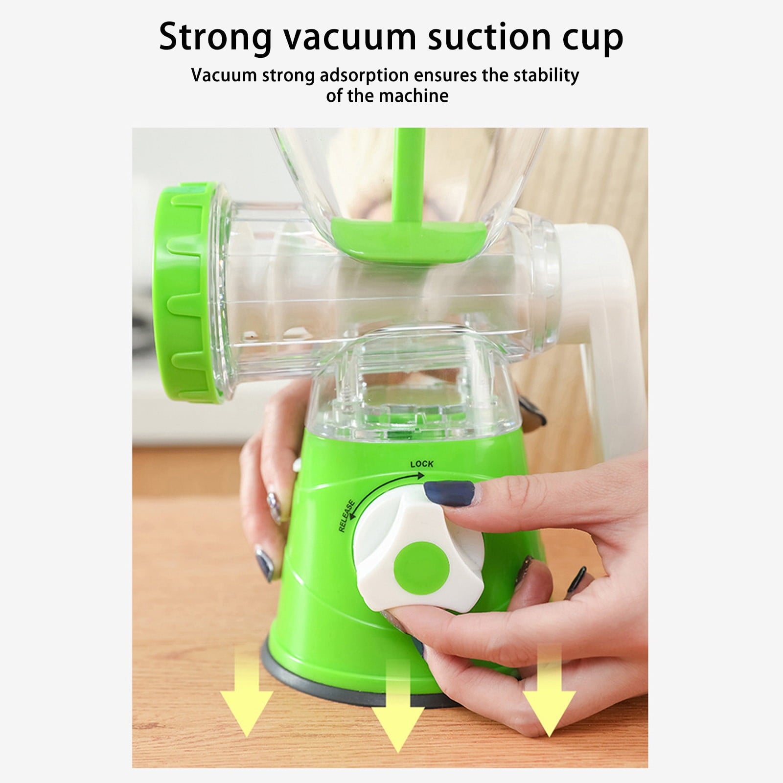 Manual Meat Grinder and Mincer | 3-in-1 Hand Crank Sausage Stuffer with Stainless Steel Blades | Kitchen Tool for Gri... - Image 4