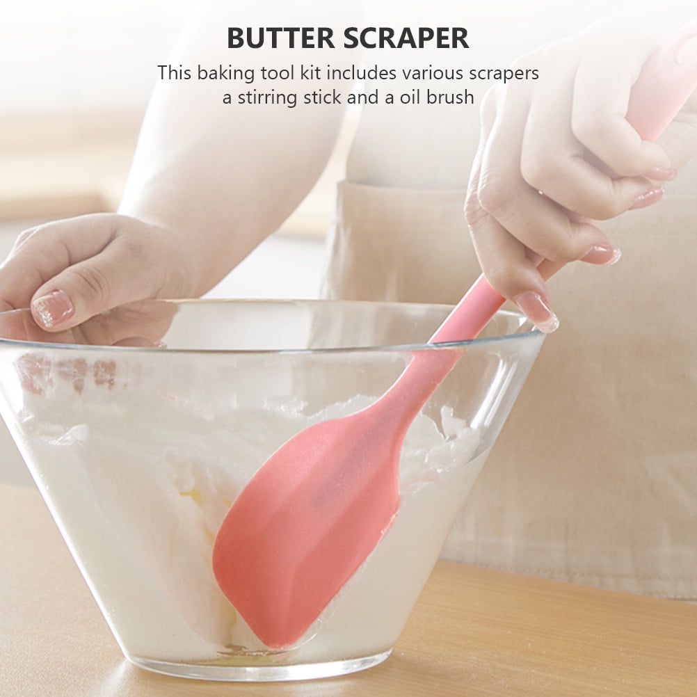 NIAIZEK 6-Piece Silicone Cooking and Baking Utensil Set with Ergonomic Handles, Kitchen Tools - Image 5