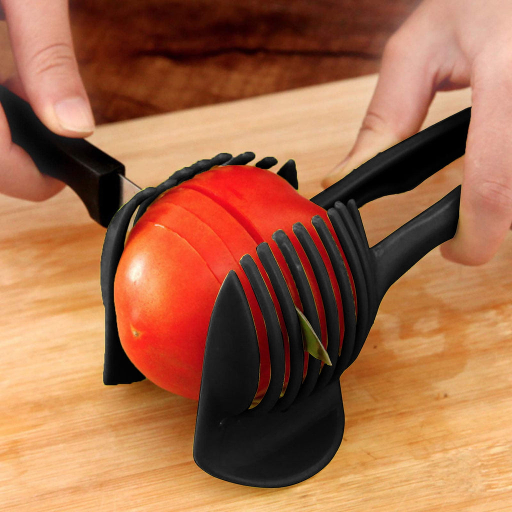 2024 Kitchen Cutting Tool Handheld Vegetable Slicer for Tomatoes Eggs and Fruits Efficient Household Food Prep Gadget - Image 3