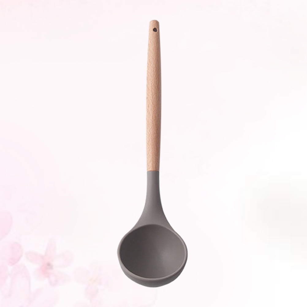 IDEANATEGRATE Reinforced Design Silicone Kitchen Utensil for Cooking Projects 1Pcs 12.2 x 3.1 x 1.2in - Image 3