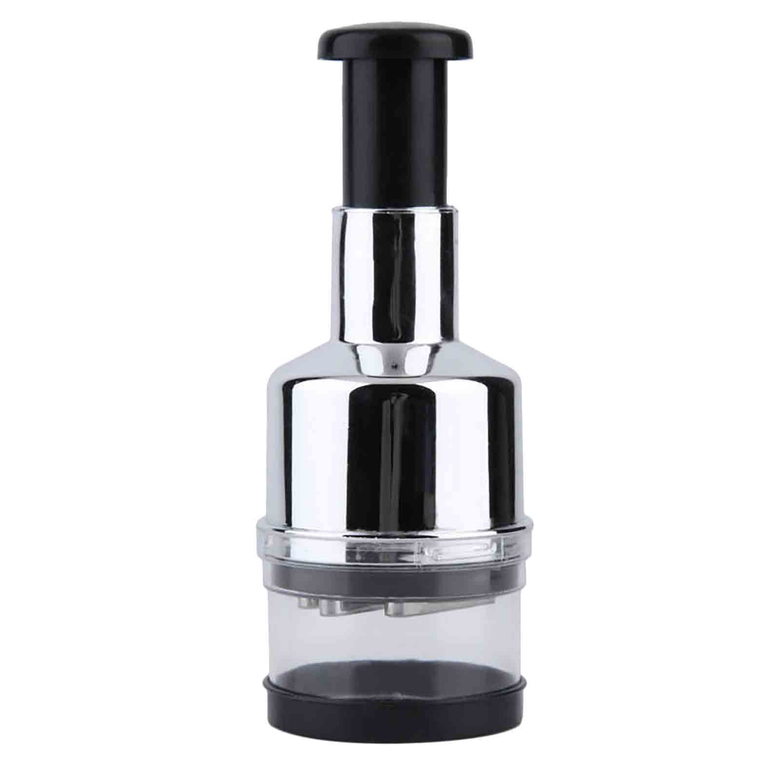 Tunhigl Stainless Steel Garlic Ginger Chopper - Multifunctional Kitchen Tool for Chopping, Slicing, and Mashing with 304 Stainless Steel Bla - Image 2