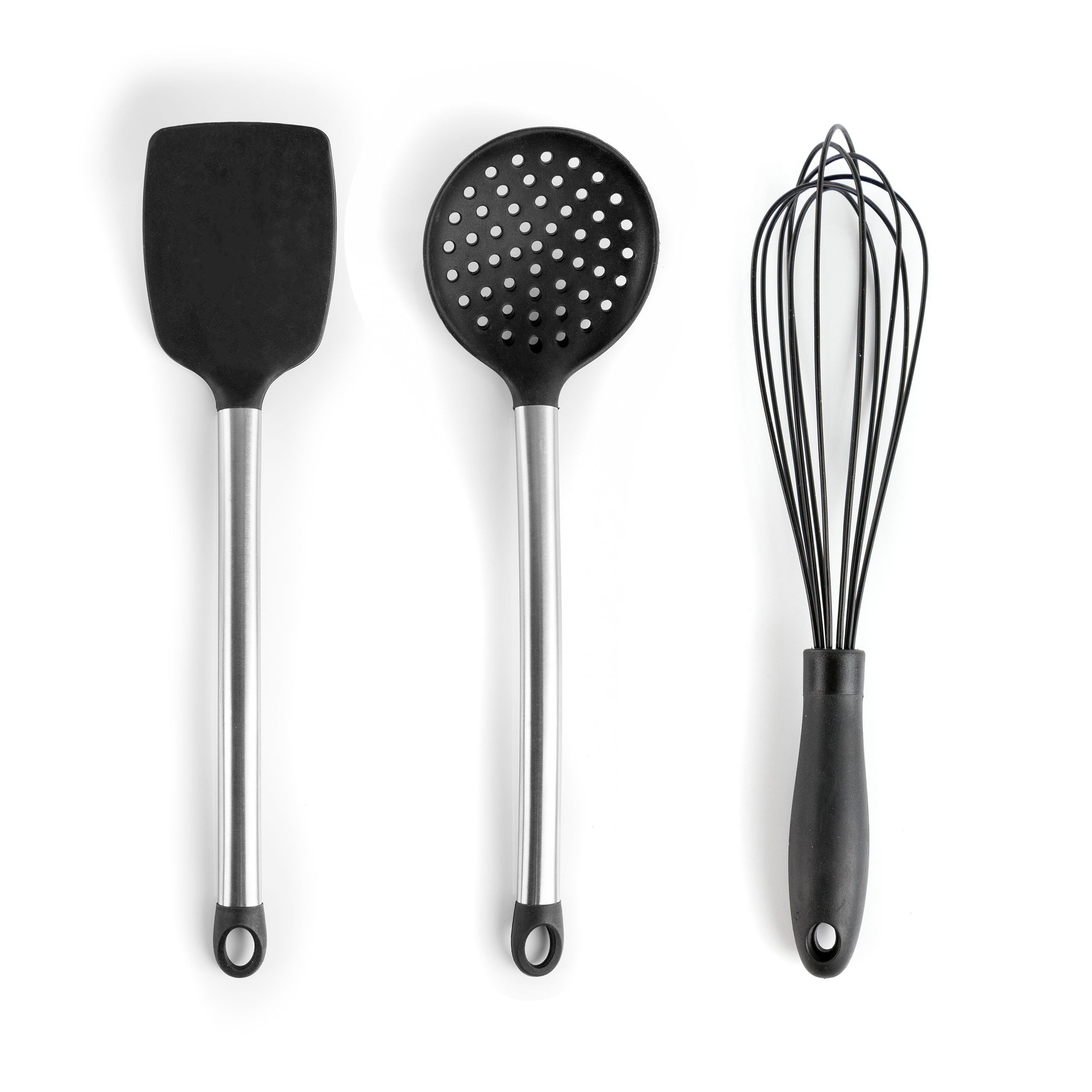 Gray 14 Piece Silicone and Stainless Steel Cooking Utensils - Image 4