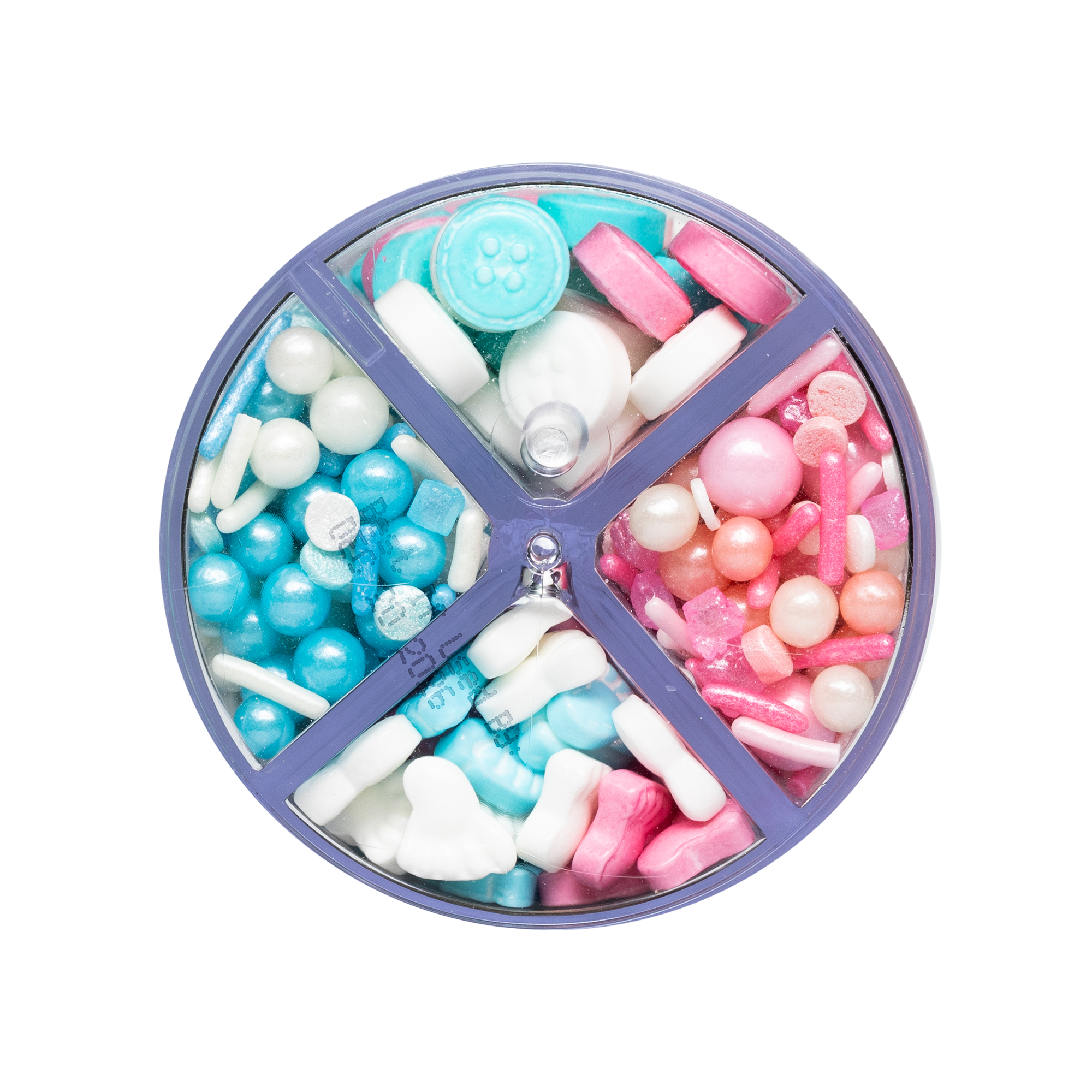 Sarah's Bakeshop Sprinkles Multicolor Baby Shower- 4- Cell - 5.7oz - Image 3