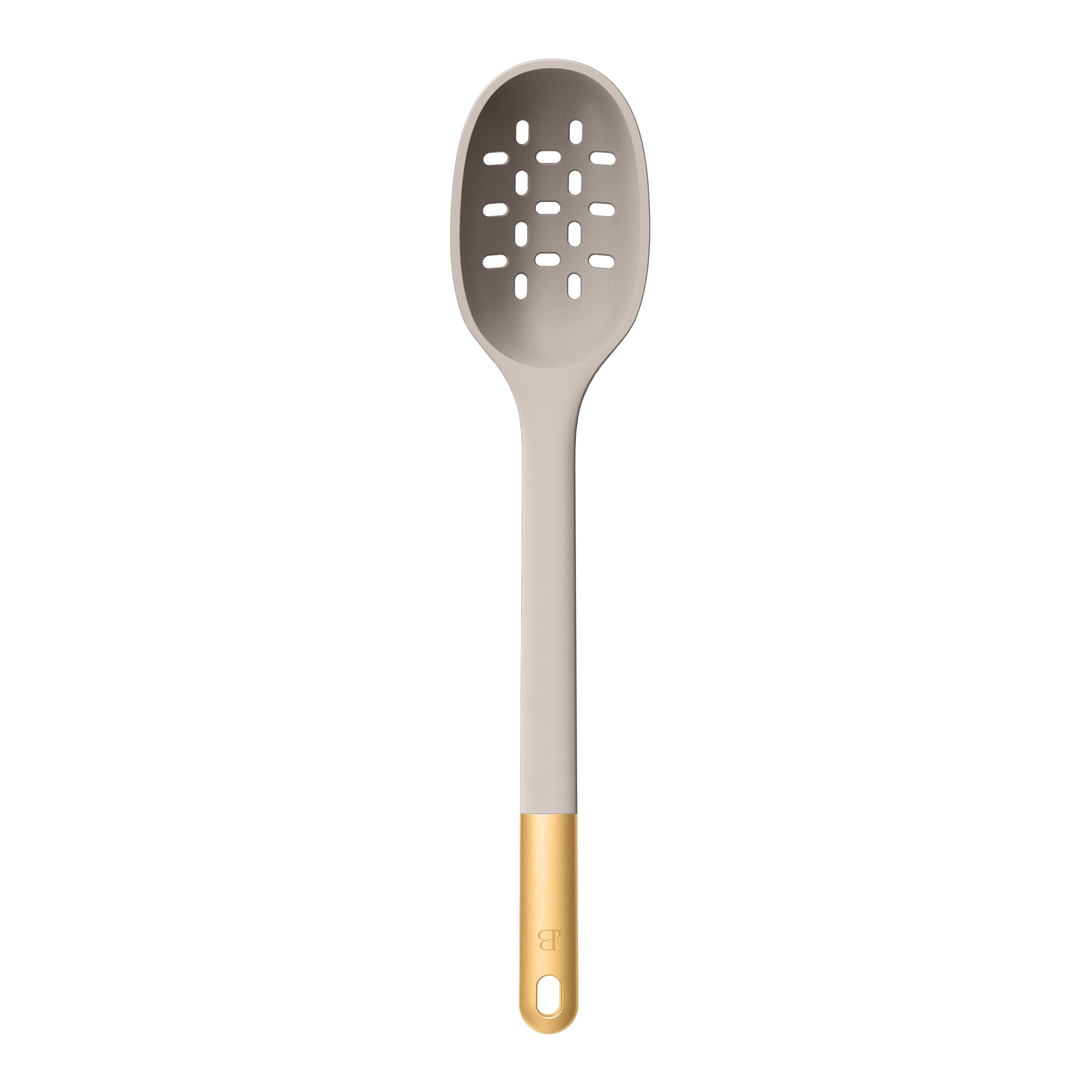 6-Piece Silicone Kitchen Utensil Tool Set with Rotating Rack , Porcini Taupe - Image 5