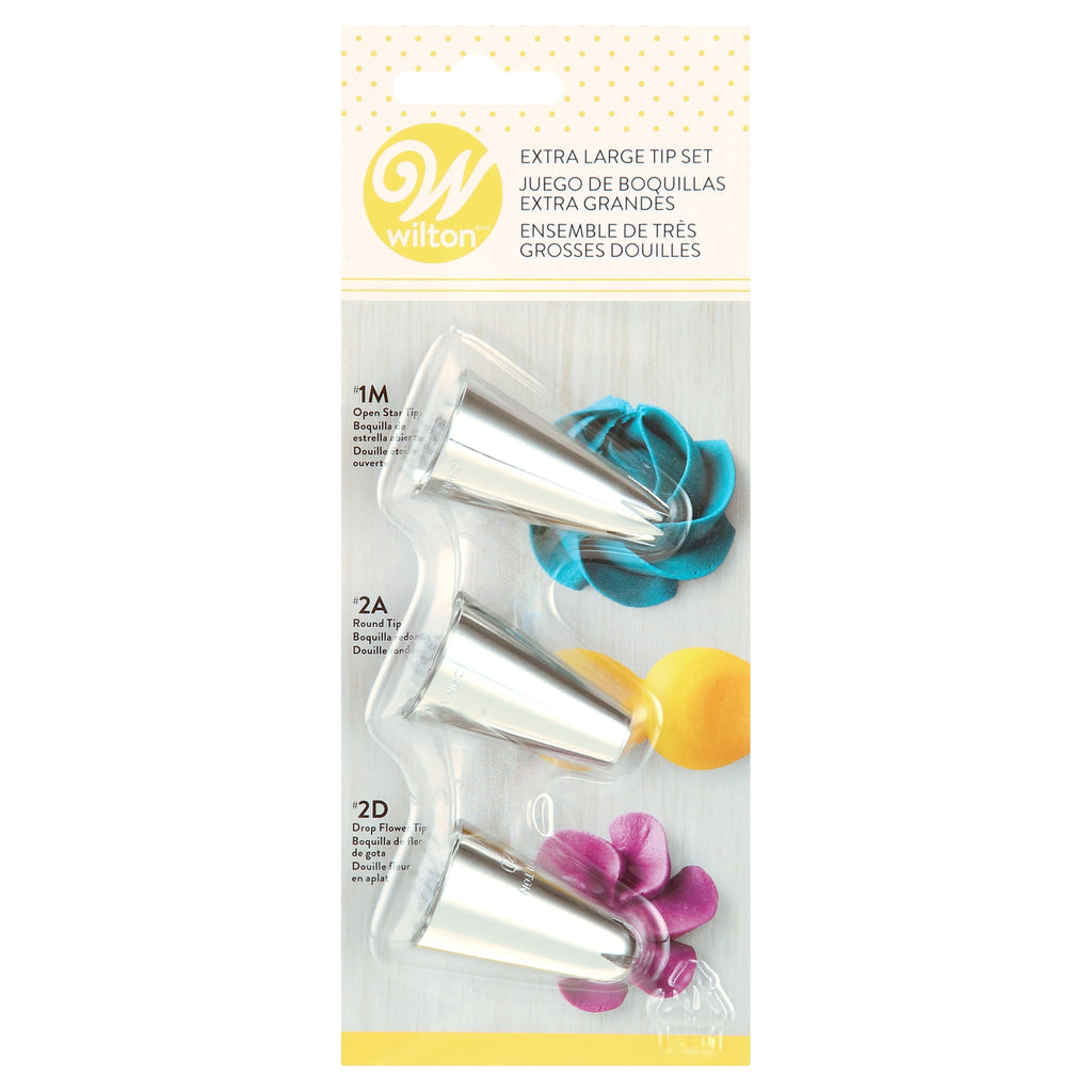 Extra Large Decorating Tip Set, 3-Piece - Image 2