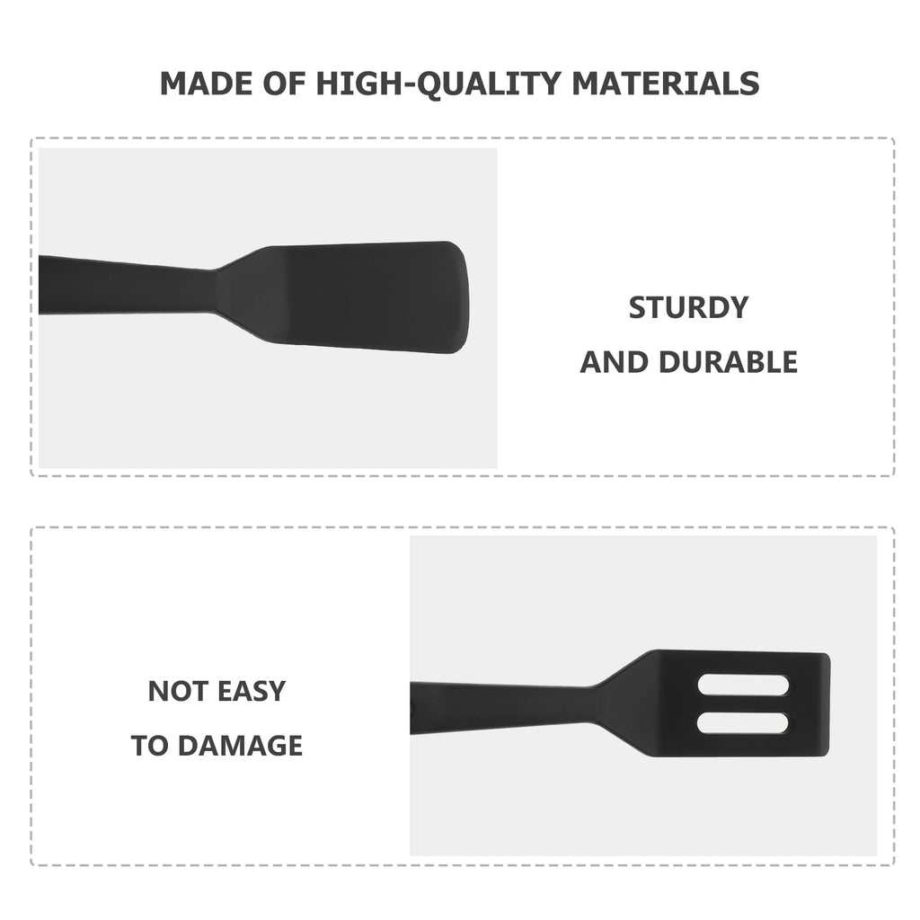 FUEENIRVA Mini Cooking Utensils Silicone Nonstick Safe Family Restaurant Use 2Pcs - Image 2