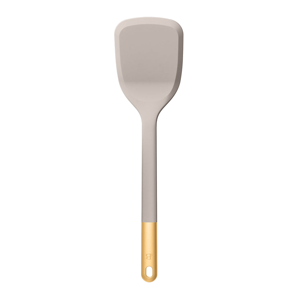 6-Piece Silicone Tool Set with Ceramic Crock, Porcini Taupe - Image 6