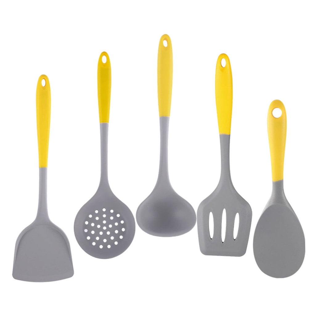 Silicone Kitchen Utensil Set with Assorted Colors, Non-Stick Cooking Tools for Home and - Image 5