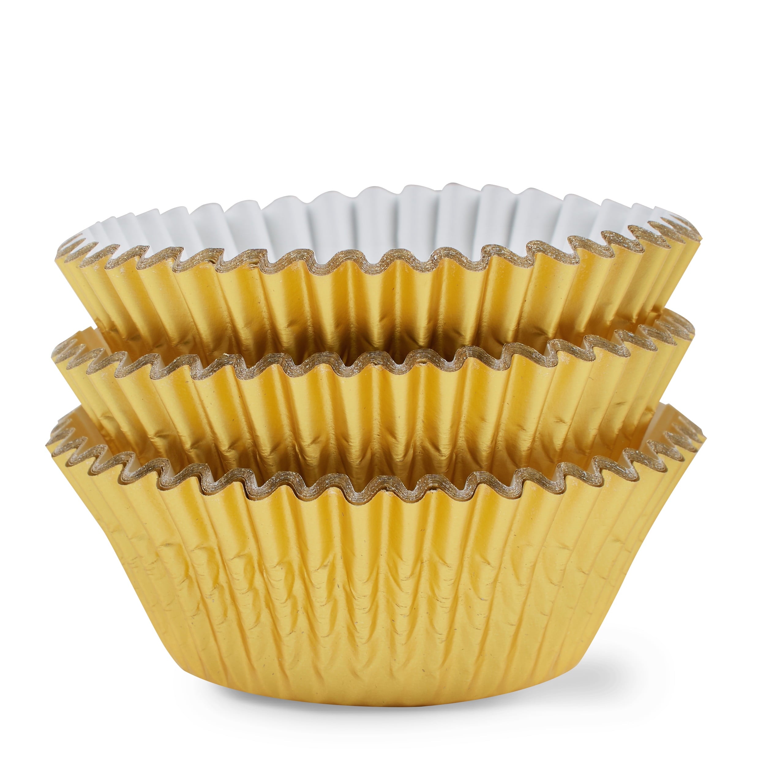 (4 pack) Great Value Cupcake Liners, Gold, 48 Count - Image 5