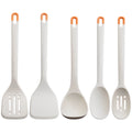 5 Pcs Silicone Cooking Utensils Set,High Heat Resistant Kitchen Utensil Set,Non-Stick Cookware Safe,BPA-Free,Ergonomi...