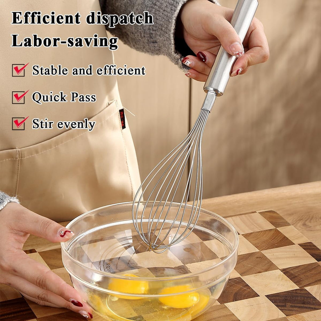Stainless Steel Cooking Utensils Set 4 Pieces, Kitchen Tools Set Include Metal Spatula Set, Kitchen Skimmer, Soup Lad... - Image 6