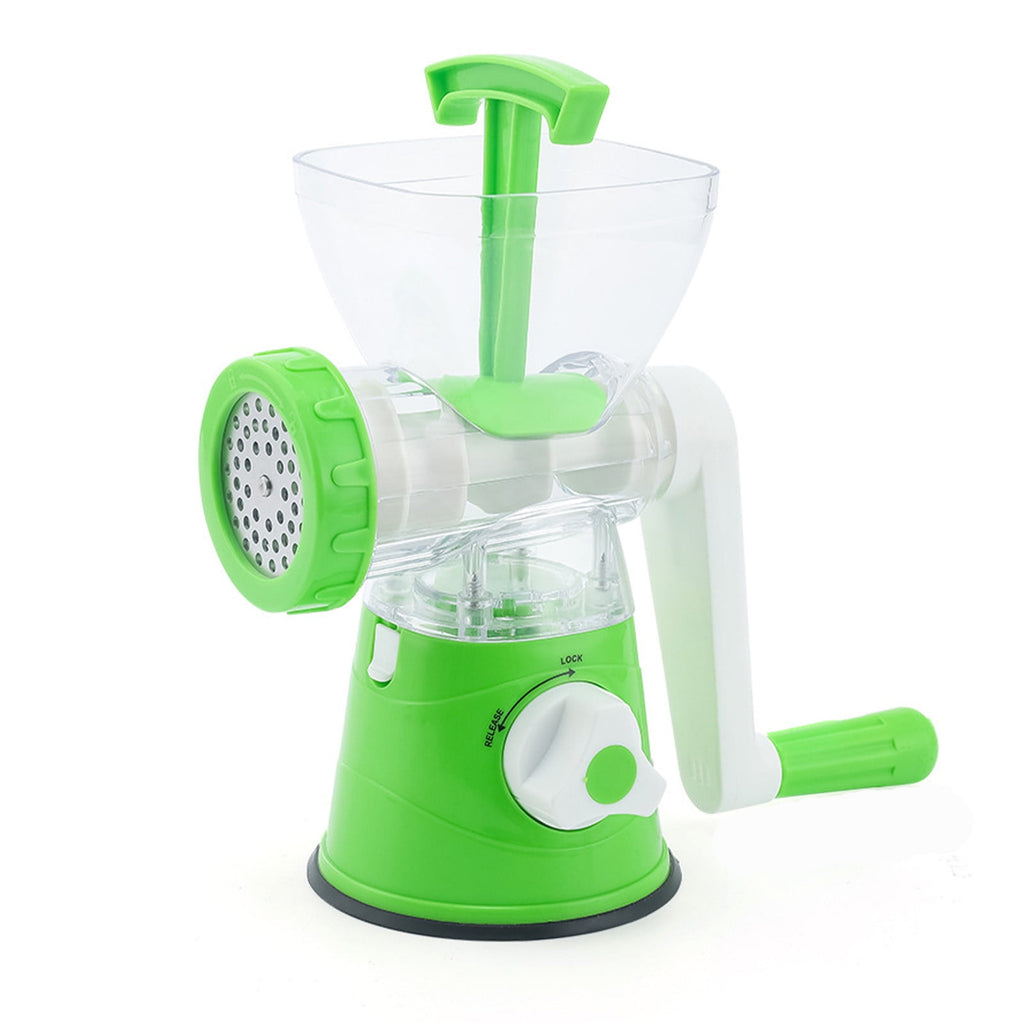 Manual Meat Grinder and Mincer | 3-in-1 Hand Crank Sausage Stuffer with Stainless Steel Blades | Kitchen Tool for Gri... - Image 2