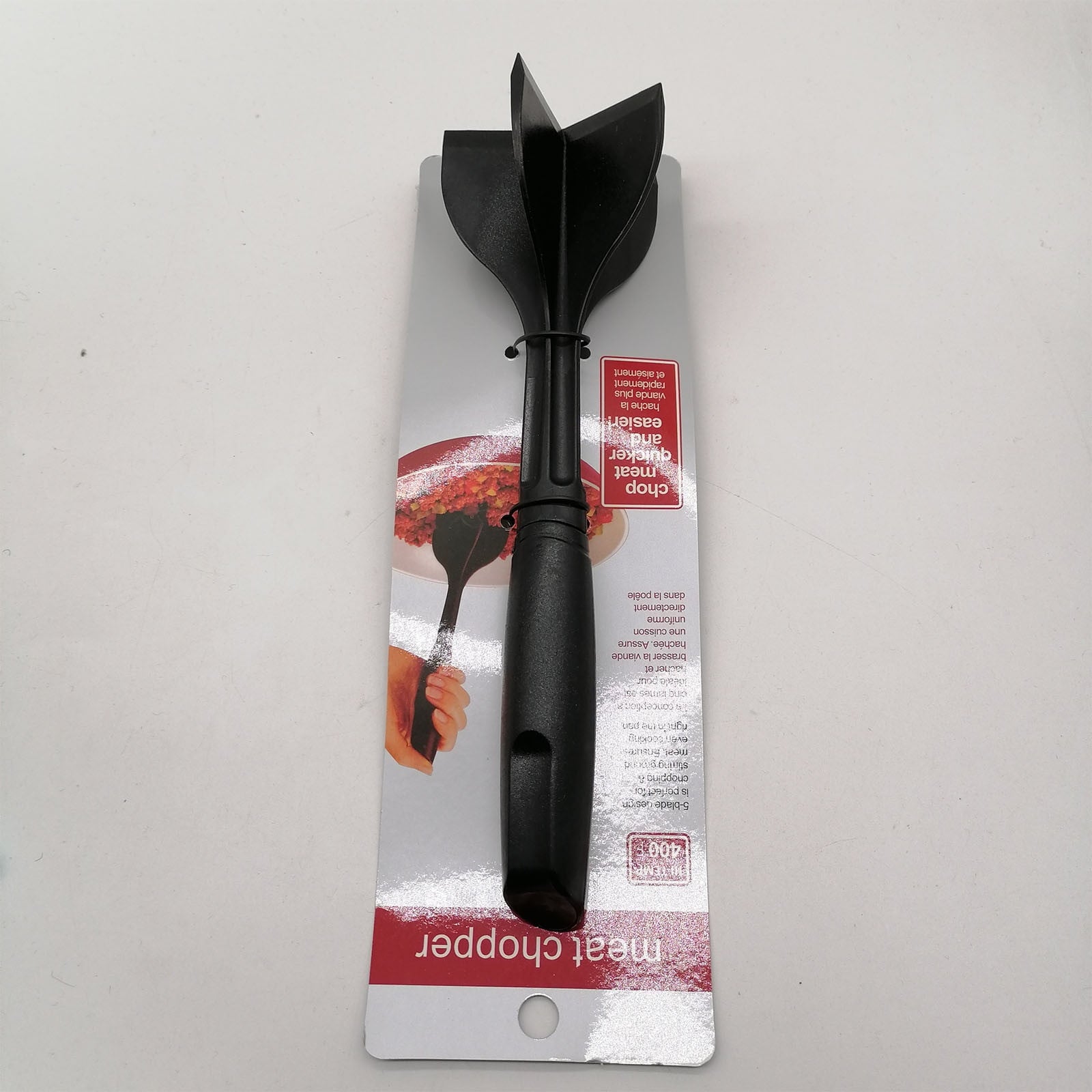 Heavy-duty Stainless Steel Meat Chopper And Masher Multi-functional Kitchen Tool For Grinding And Mincing Meat, Essential Accessory For Home - Image 4