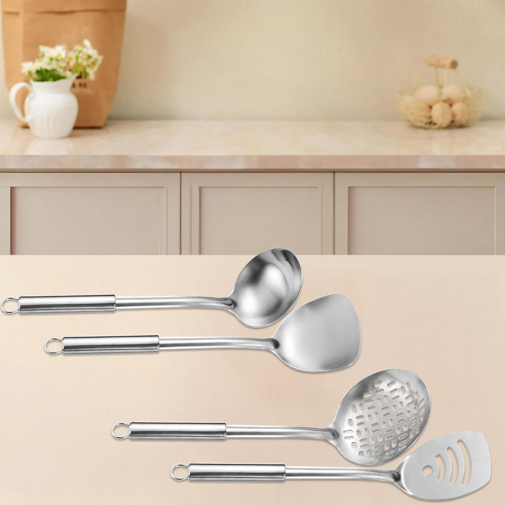 4x Kitchen Cooking Utensils Set Kitchenware Gadgets Tools for Home Restaurant Nonstick Convenient Heat Resistant Cook... - Image 6