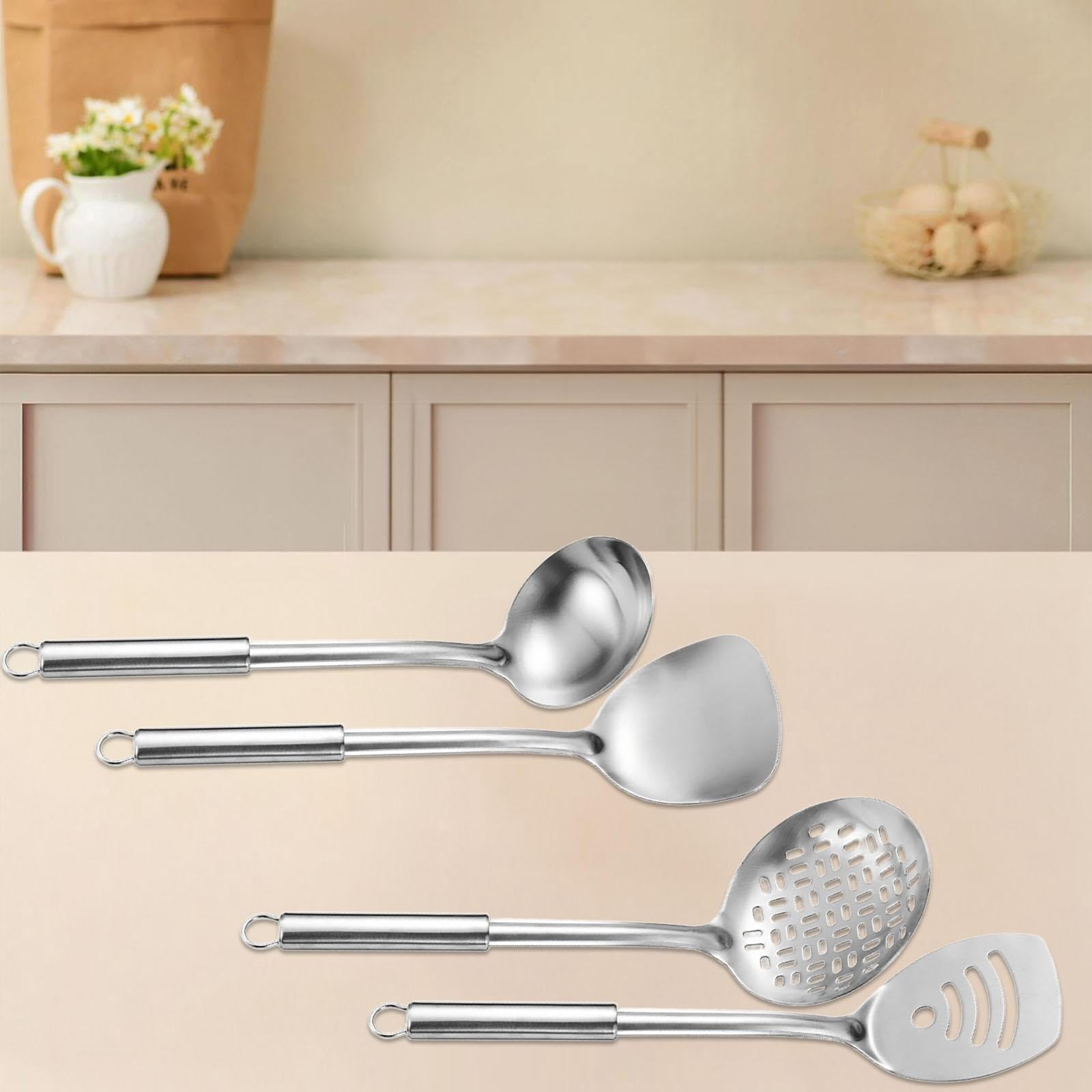 4x Kitchen Cooking Utensils Set Kitchenware Gadgets Tools for Home Restaurant Nonstick Convenient Heat Resistant Cook... - Image 6