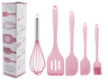 5pcs silicone baking kitchen tool five piece set non stick kitchenware set scraper full five piece set Multi function...