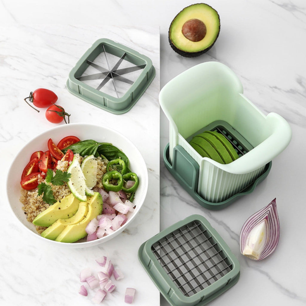 Multi-Functional Vegetable Cutter, Food Chopper and Onion Chopper,Veggie Cutter for Salad,Salsa Cooking,Kitchen and A... - Image 4