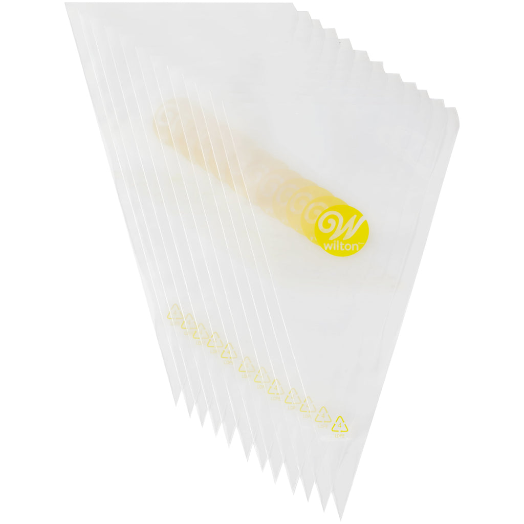 Disposable Candy Piping Bags, 12-Count, Plastic - Image 2