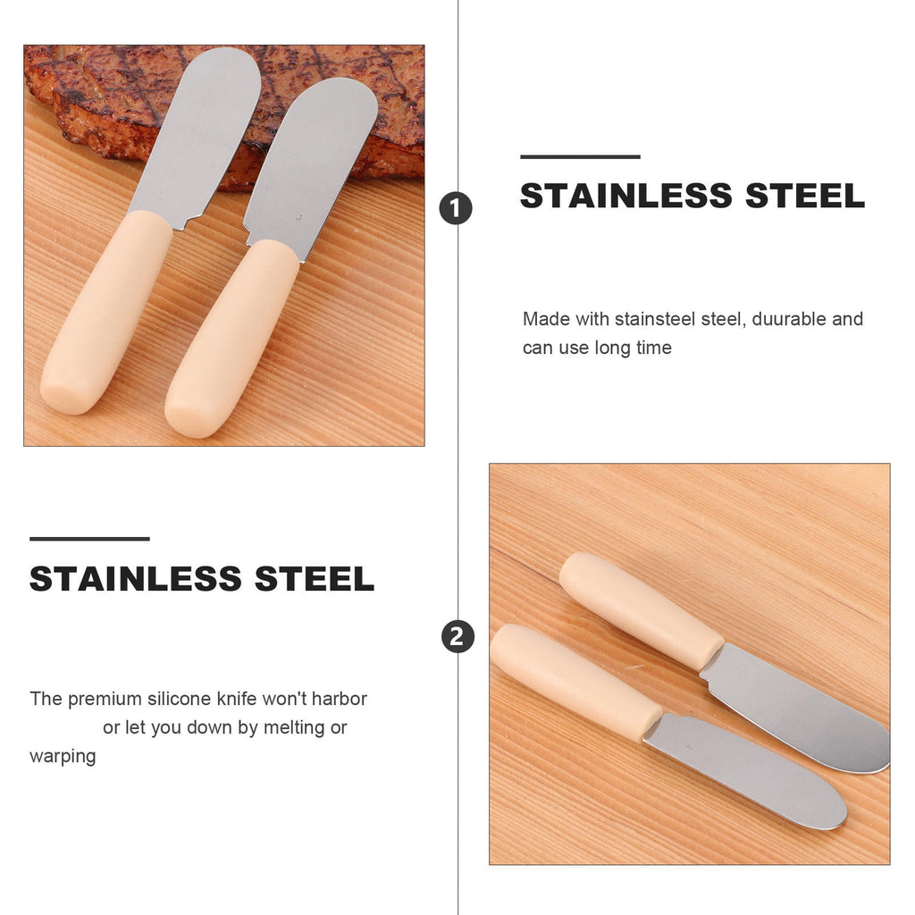 Clispeed 6Pcs Kitchen Utensils Set Stainless Steel Multi Cutting Tools for Home Cooks - Image 4