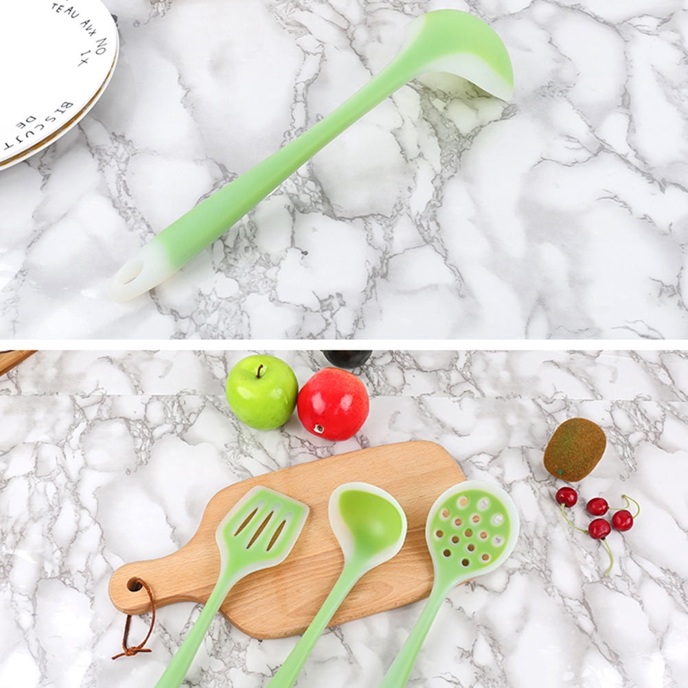 5Pcs Heat-Resistant Non-Stick Flexible Silicone Utensil Set for Cooking Kitchen Gadgets Home Cooks - Image 5