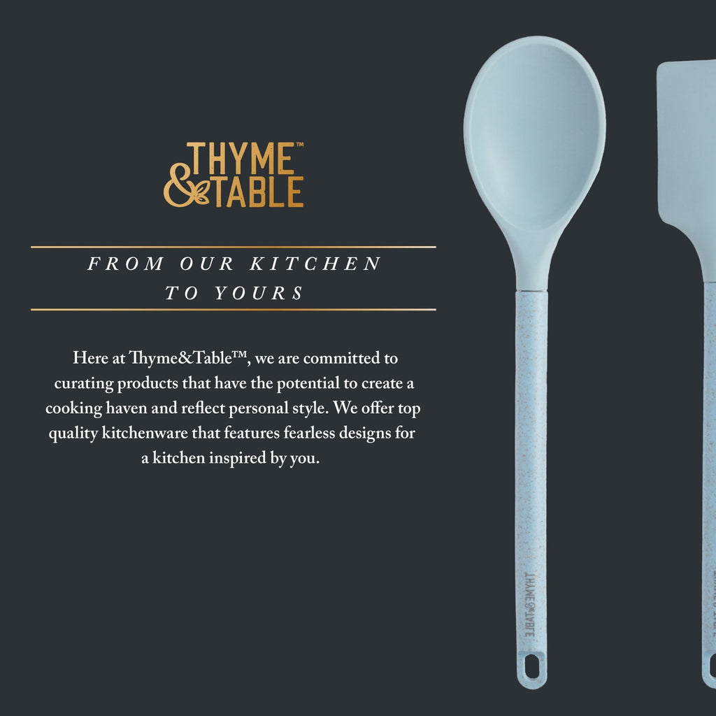 2-Piece Spatula & Spoon with Recycled Wheat Fiber Handle - Image 6
