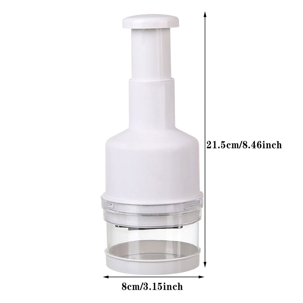 Garlic Food Chopper Vegetable Chopper Onion Handheld Veggie Nut Cutter Efficient Kitchen Tool for Easy Vegetable Prep... - Image 2